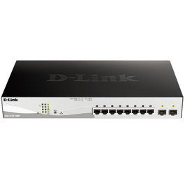 D-Link DGS-1210-10MP Switch Gestionable 10 Puertos (8 PoE+, 2 SFP)